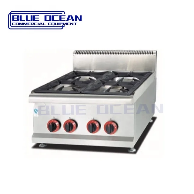fast food restaurant kitchen equipment stove kitchen machines 2 or 4 burners