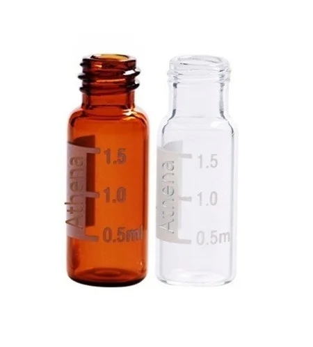Free sample clear and amber HPLC 2ml autosampler vials