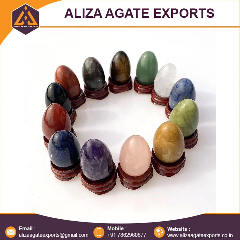 Hot sell cheap price Healing Rock Quartz Crystal Yoni Eggs Natural Jade Eggs for healing