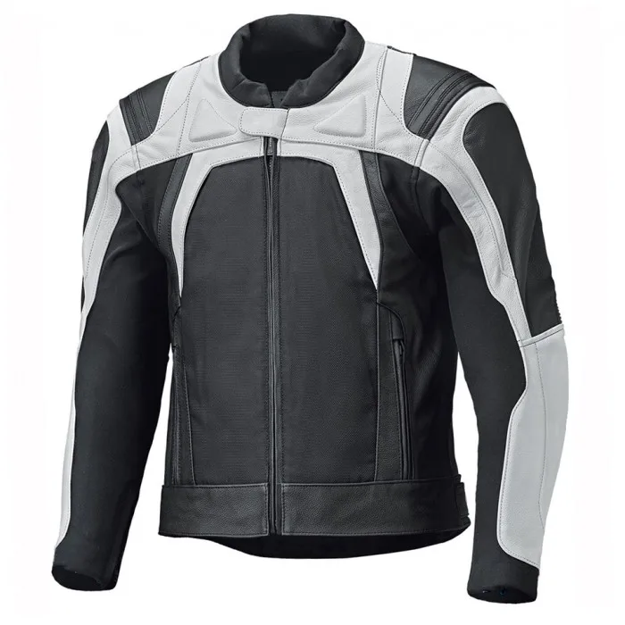 Men Motorbike Leather Riding Jackets CE Approved