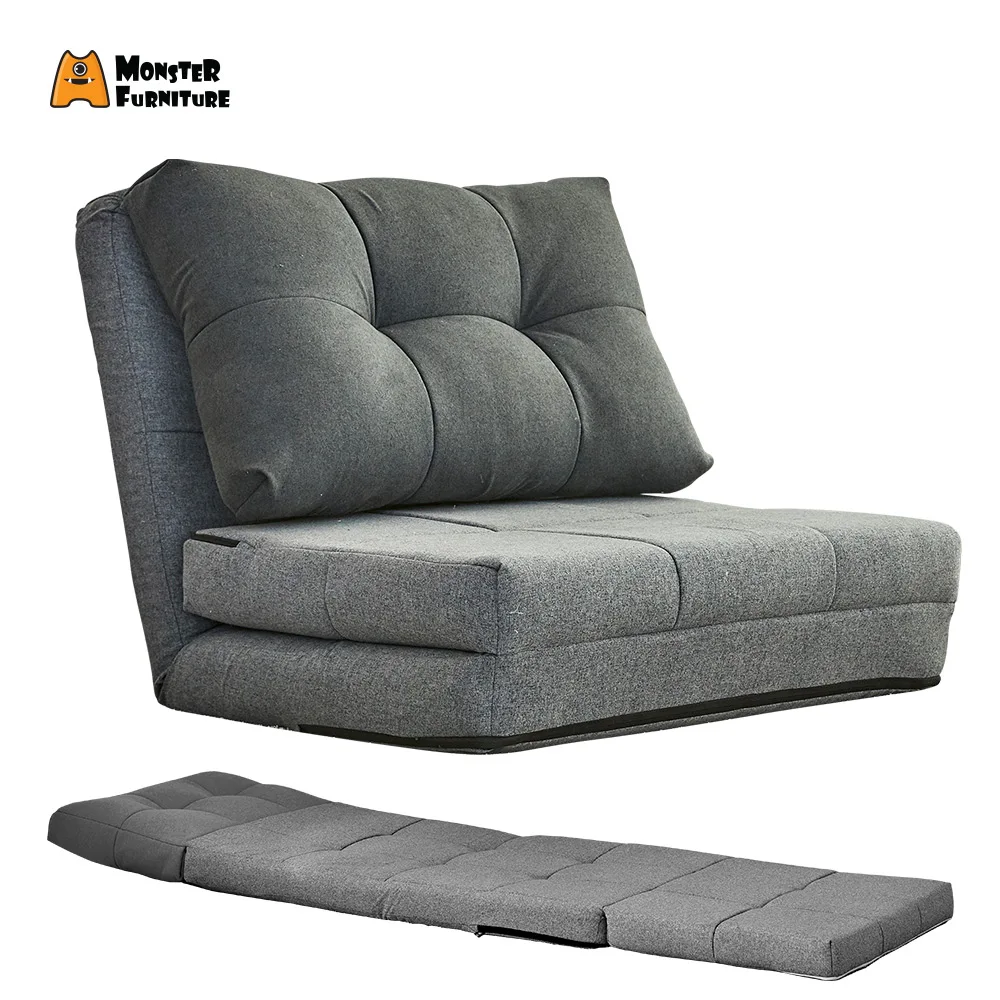 Tatami Folding Floor Sofa Cum Bed Korean style Living room furniture Single Seat Adjustable Canape convertible Sofa