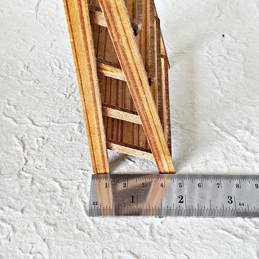 Миниатюрная деревянная полка для кукольного домика мебель ручной работы поделки пекарня украшение мини-игрушка стиль