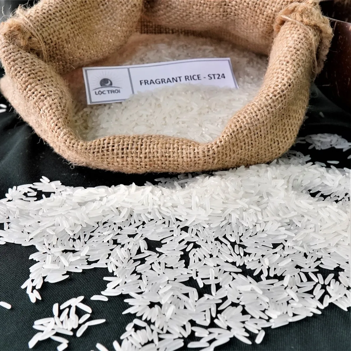 Hot Sale Premium Quality Fragrant Rice ST24 Variety from Vietnam Best Supplier Contact us for Best Price