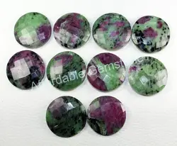 Natural ruby josite round shape beads handmade gemstone polished gemstones top drilled stones affordable gems beads and gems