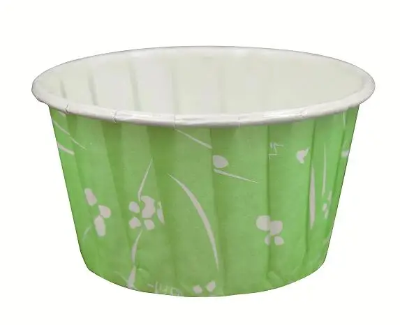 Wholesale Printing Design Round Paper Cups Cupcake Muffin Liners