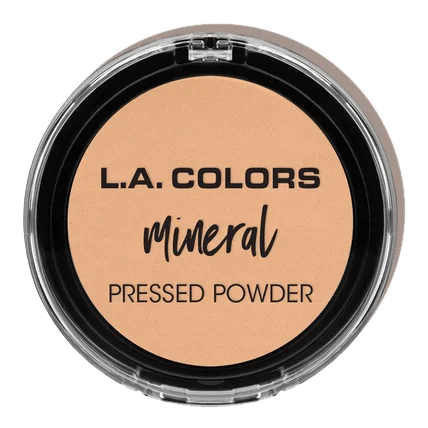 
Color For All Skin Type Makeup Daily Mineral Pressed Powder With Tan Beige Natural 