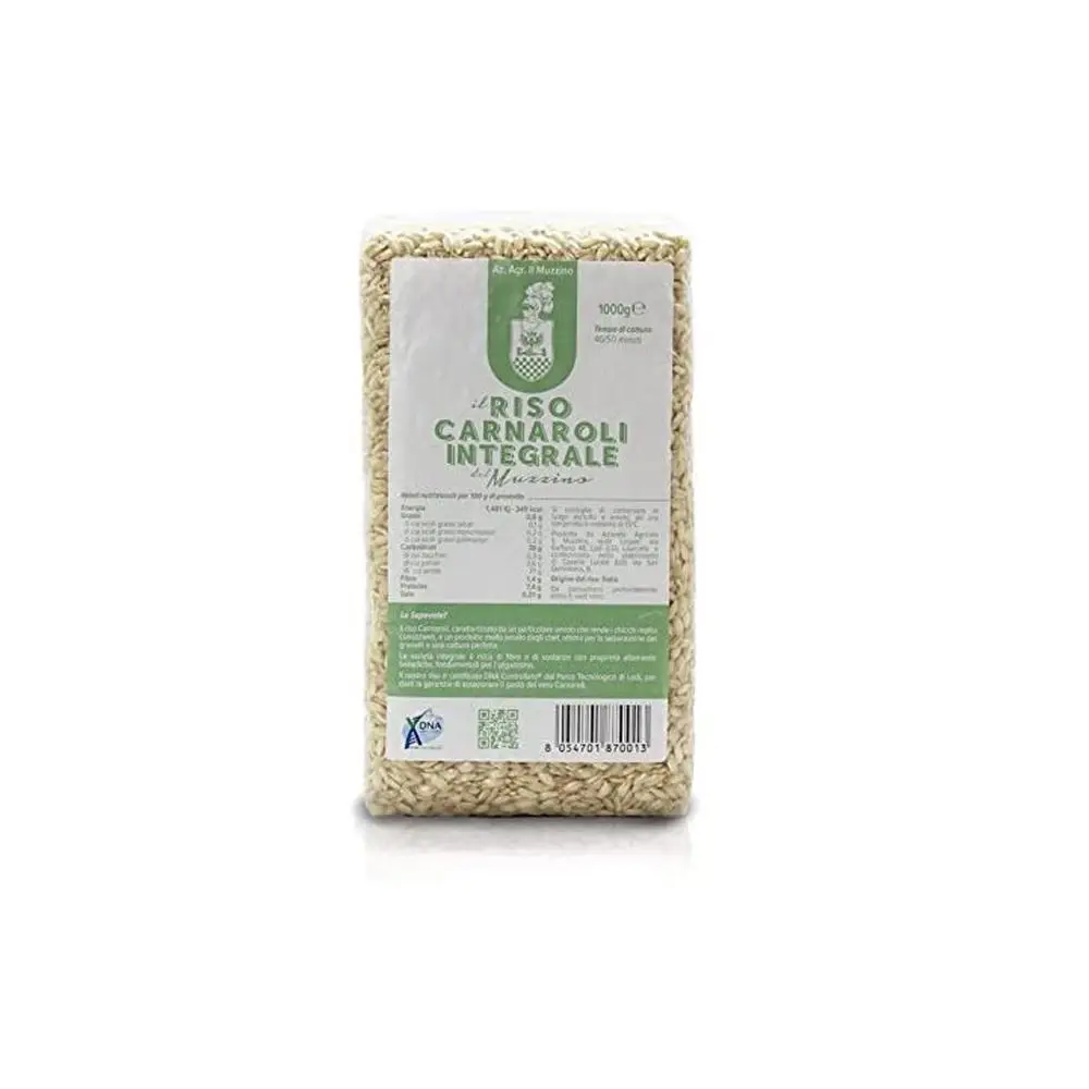 ILOVITALY - Super Top High Quality Italian Carnaroli Rice for risotto 1,0 Kg DNA Certified 100% IL MUZZINO