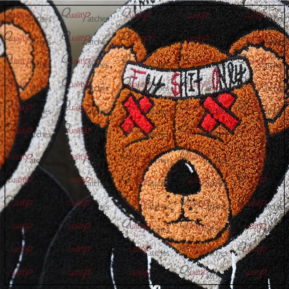 Качественные нашивки из шенилла, изготовленные в Пакистане, поставщик нашивок