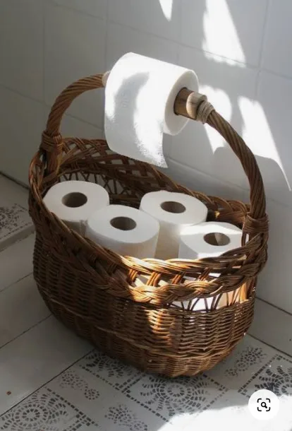 Самый продаваемый набор корзин для хранения и органайзера ванной из натурального ротанга всех форм размеров цветов