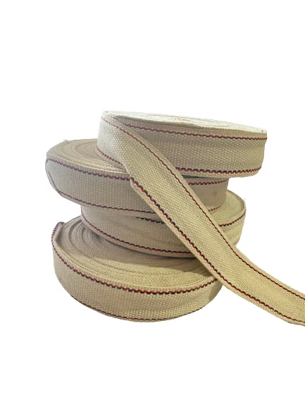Customized Cotton Webbing for Tent Tarpaulin High Quality Organic Cotton Niwar Tape