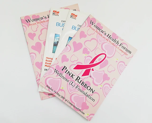 
Booklet Printing Service Customized Book / Brochure / Magazine with Saddle Stitching or Binding 