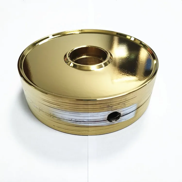 CNC Turning PVD gold mirror Aluminum Alloy Tire Core mandrel  For Electric Skateboard Car
