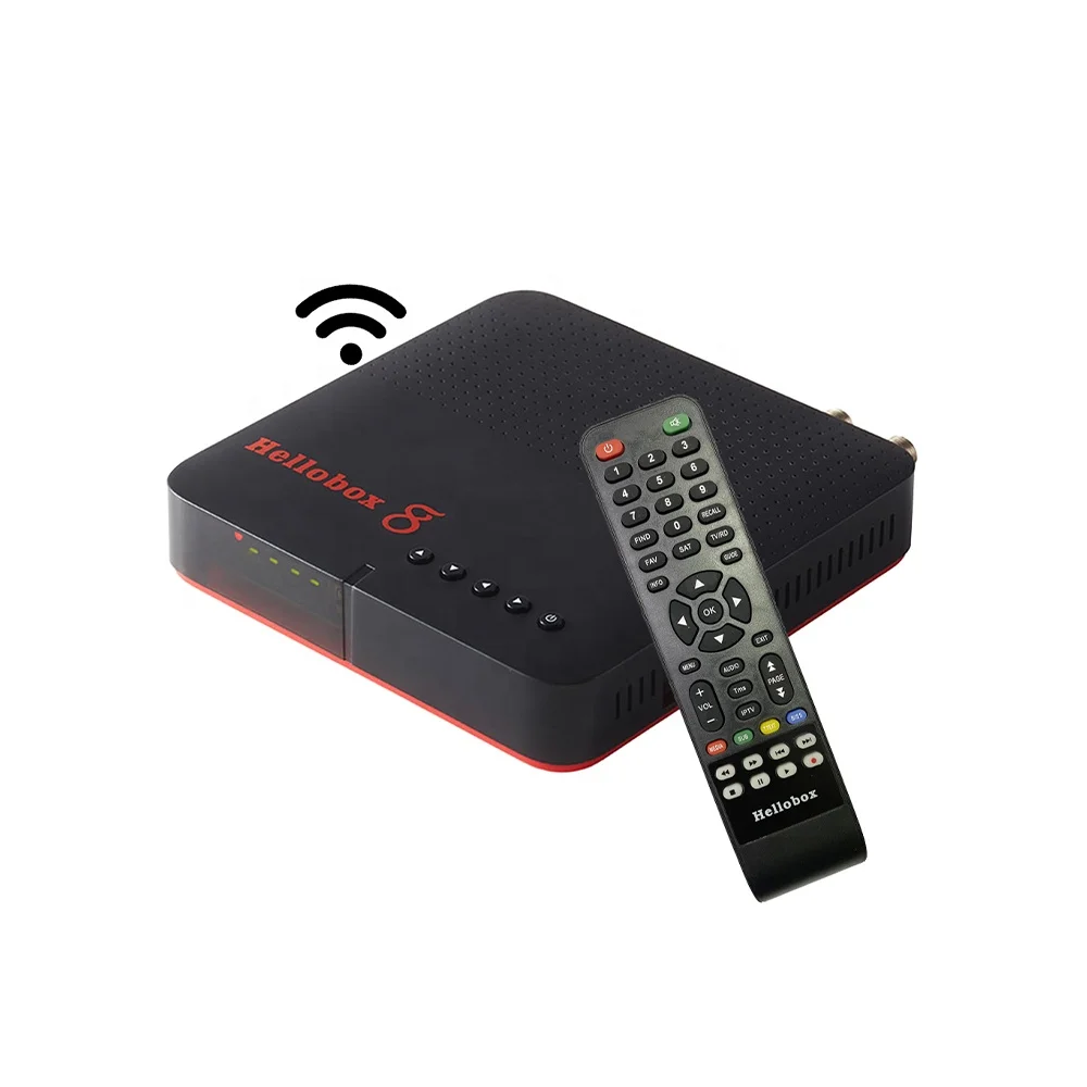  H.265-цифра спутниковый телевизионный ресивер DVB-T2 DVB-S2 комбо Hellobox 8 Поддержка автоматического Powervu Biss Xtream IPTV CCCam афера