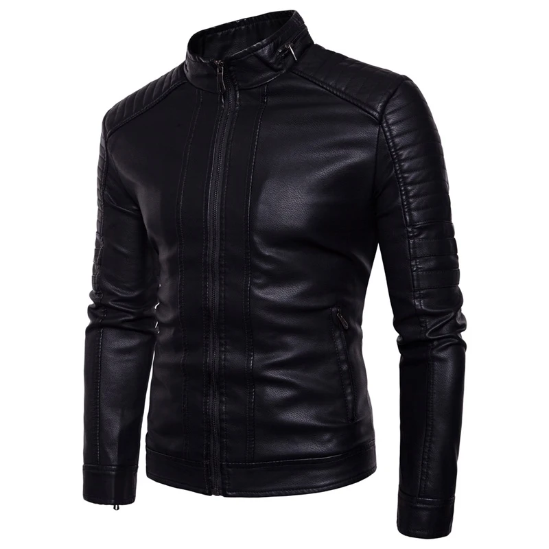 Customized Men Lambskin Leather Jacket/ Classic Men fashion Leather jackets made in Pakistan