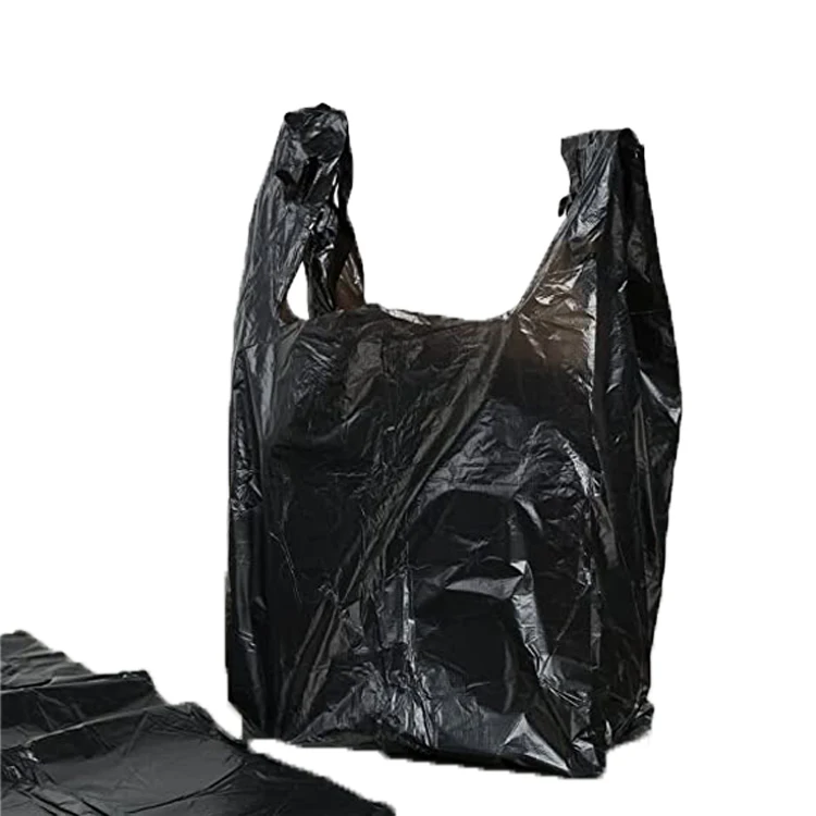 
Cheap T-shirt Bags on Compostable Shopping Bag Custom Logo 