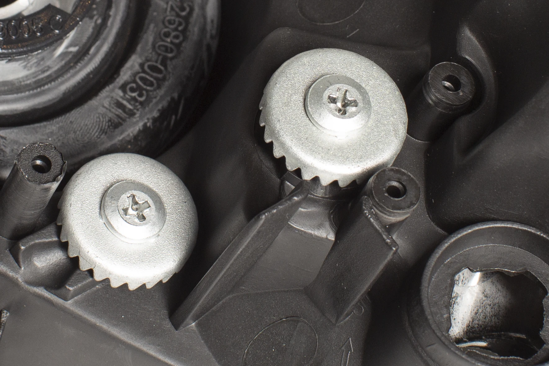  2001-2005 для Lexus IS300 Заводские Стильные хрустальные фары (матовый черный корпус/прозрачные линзы)