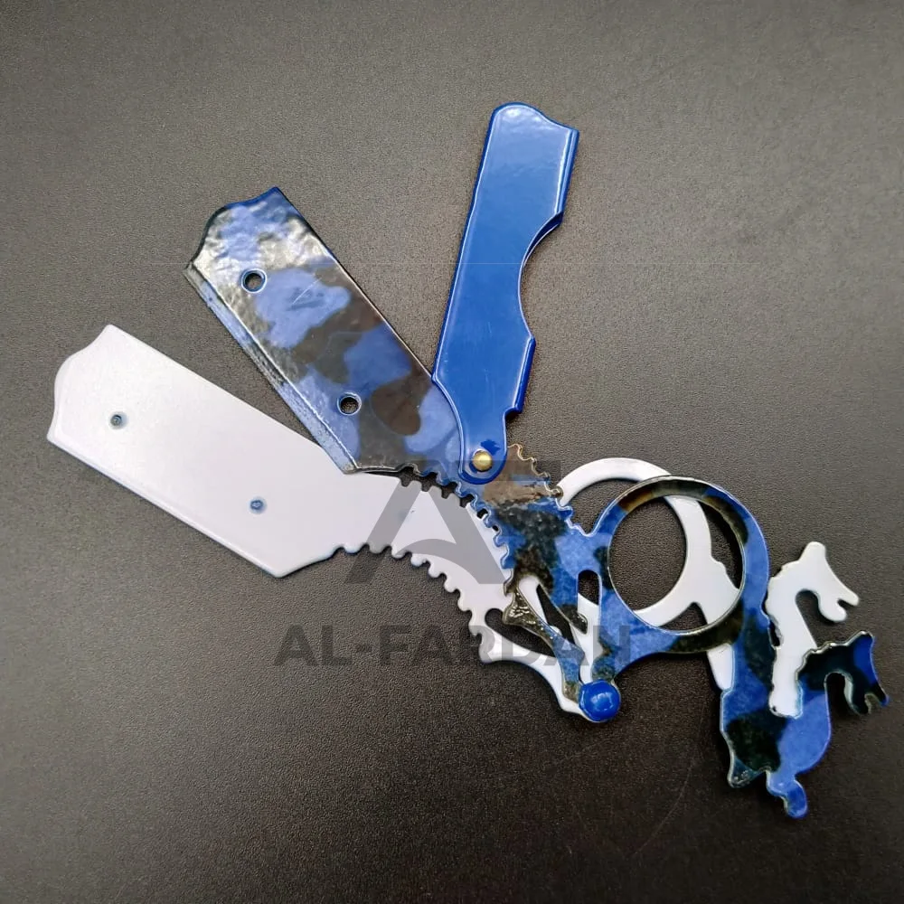 Wholesale High Quality Changeable Blade Barber Stainless Steel Double Ring Replaceable Blade Barber Finger Razor