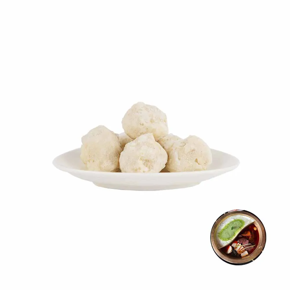 high quality product premium cuttlefish fish ball for tomato corn soup