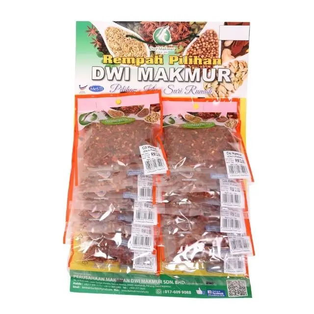 Premium Grade Hot Selling Product 25g Chili Flakes Dried Red Chili Pepper Spices Paprika Crushed Flakes as Quality Seasonings