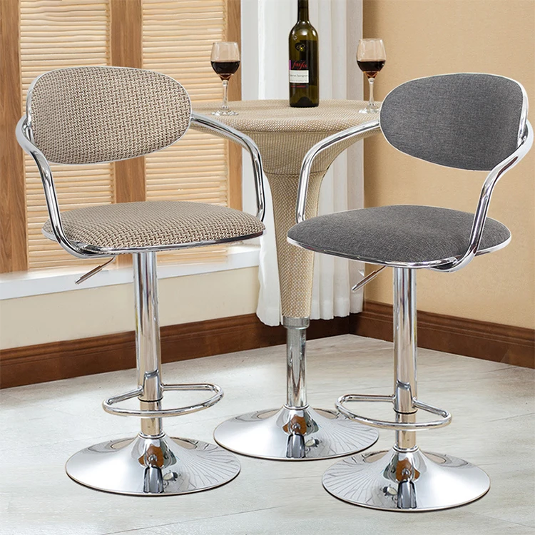 Fashion leisure comfortable breathable 360 degree rotation adjustable up and down barber chair hair salon