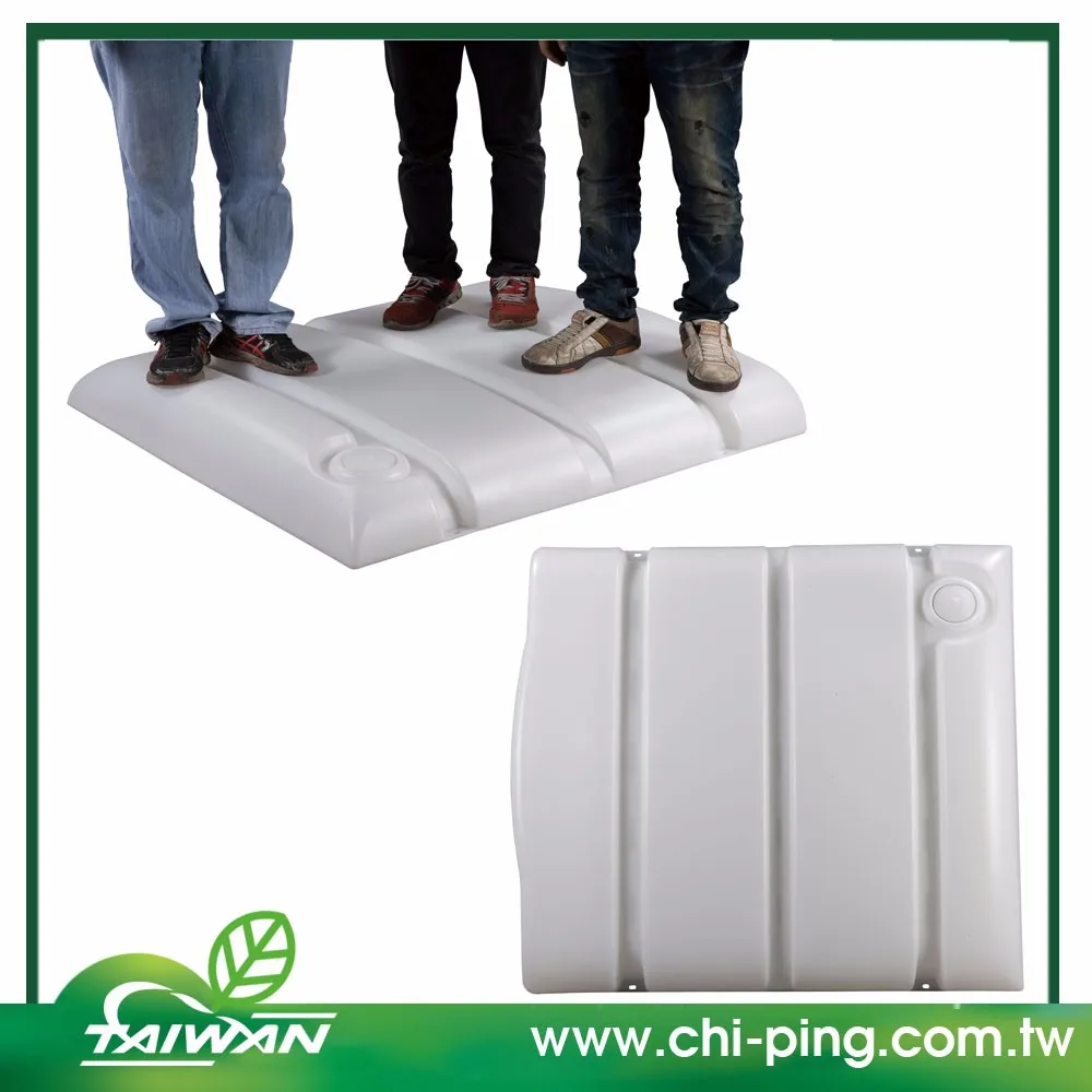 Brand new portable toilet seat and foot flush pump