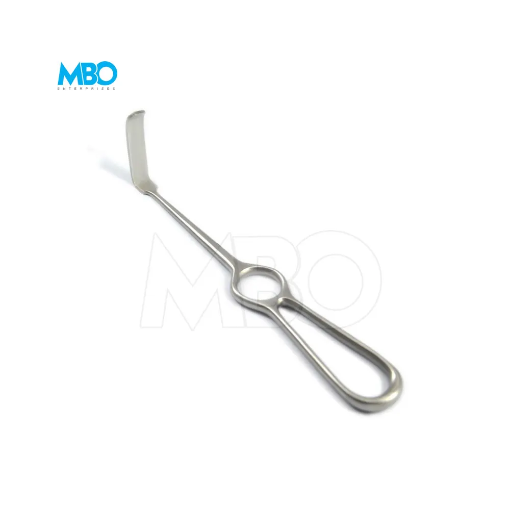 
Solid Kocher Lange beck Retractor Insulated 55 mm x 11 mm Blade 21.5 cm 