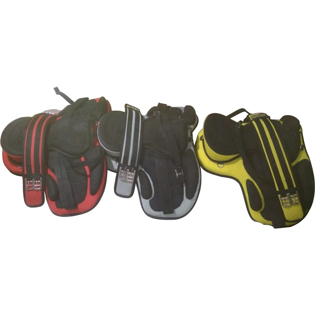 Free Max Treeless Saddle set colorful IN;34648 14 15 16 17 18