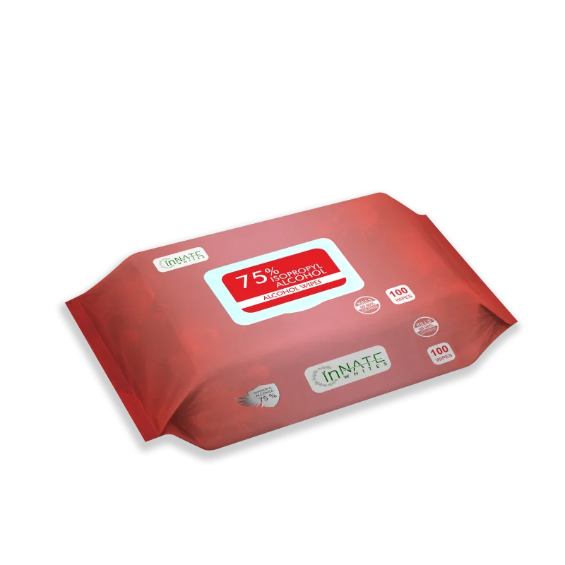 Дезинфицирующие салфетки InnateWhites 75% С изопропиловым спиртом