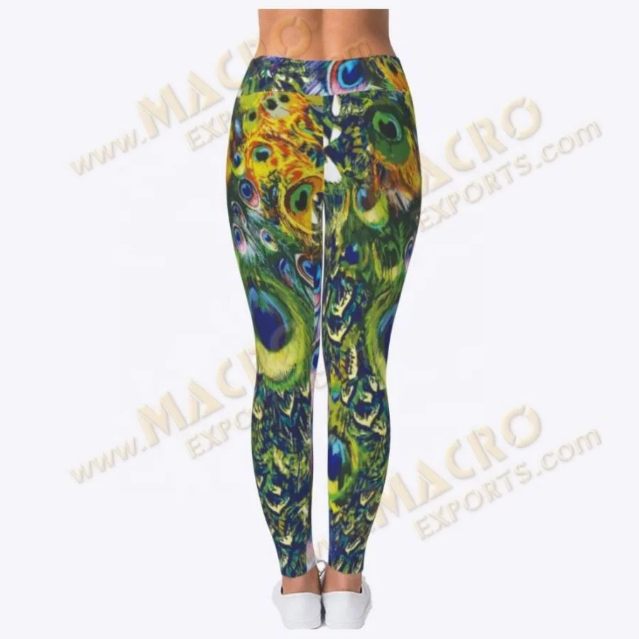 Wholesale sublimation leggings yoga for gym ladies sport leggings fitness women mesh high butt leggings for women fitness
