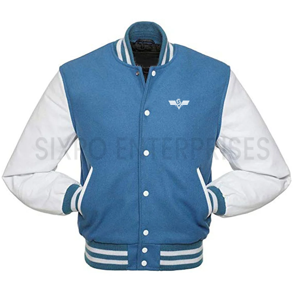 Different Color Men Varsity Jacket Custom Light Weight Comfortable Varsity Jacket 2020 Wholesale Price Varsity Jacket