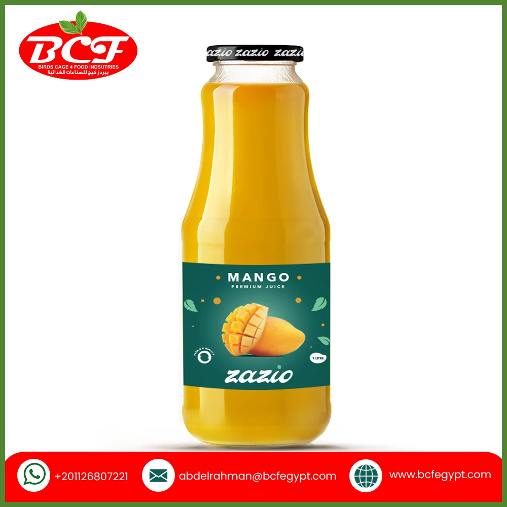 Wholesale Bulk Supply High Quality Zazio Mango Juice Nectar 1 Litre