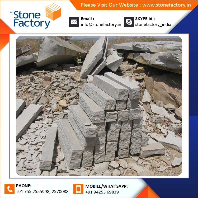 Top Selling Products Premium Quality Natural Kandla Grey Palisade Sandstone Buy From Indian Manufacture