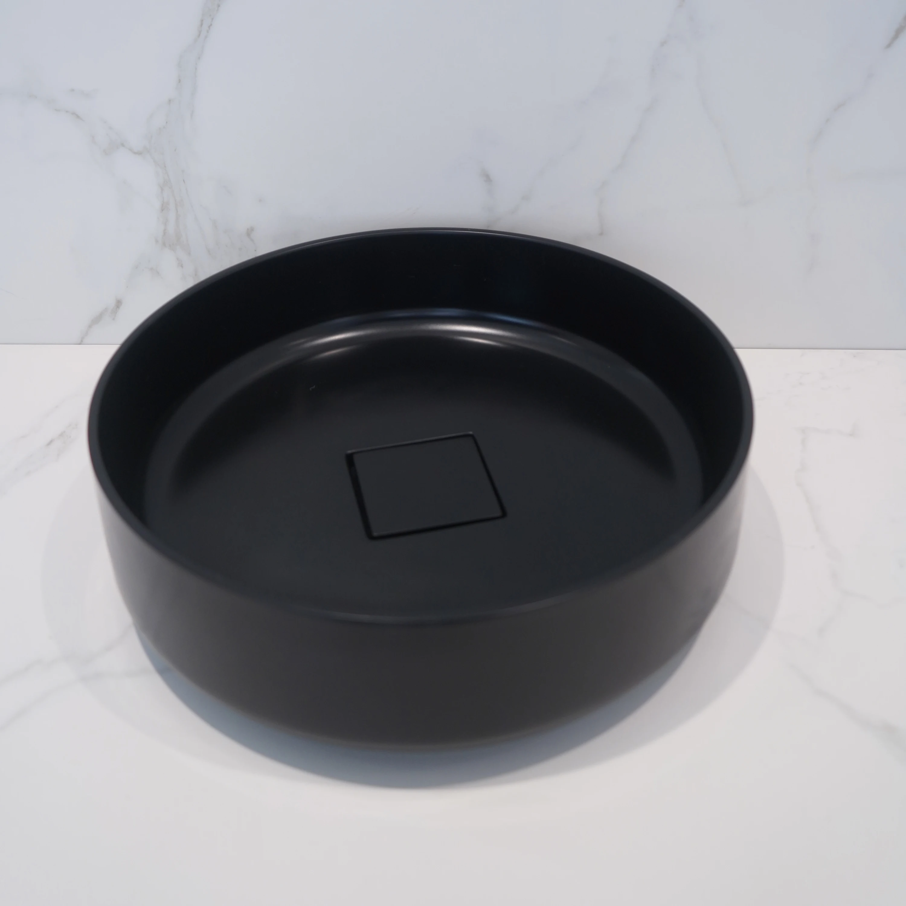 sanitary ware bathroom sink wash basin round sink artificial stone basin acrylic resin stone sink