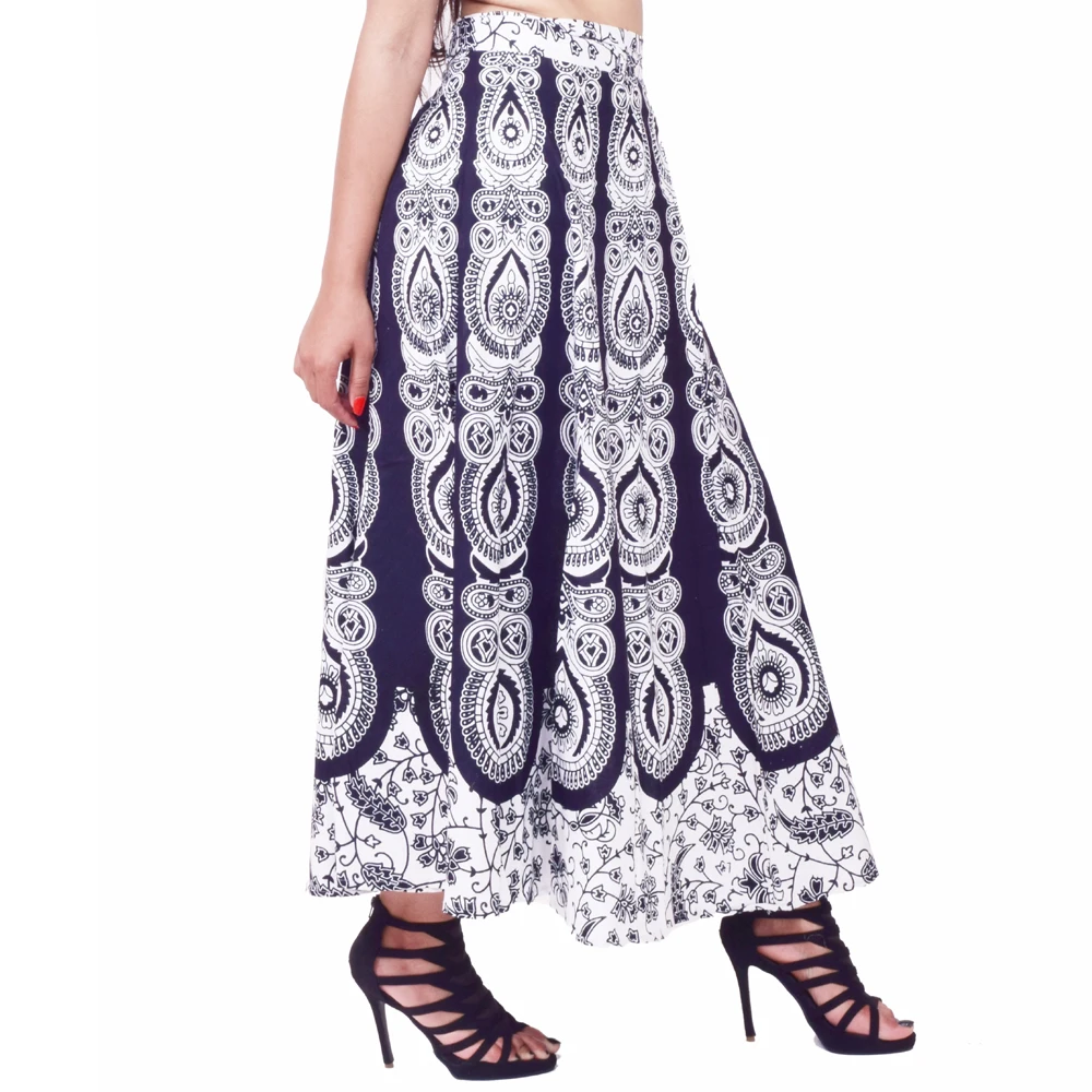 Indian 100% Cotton Wrap Skirts for Women