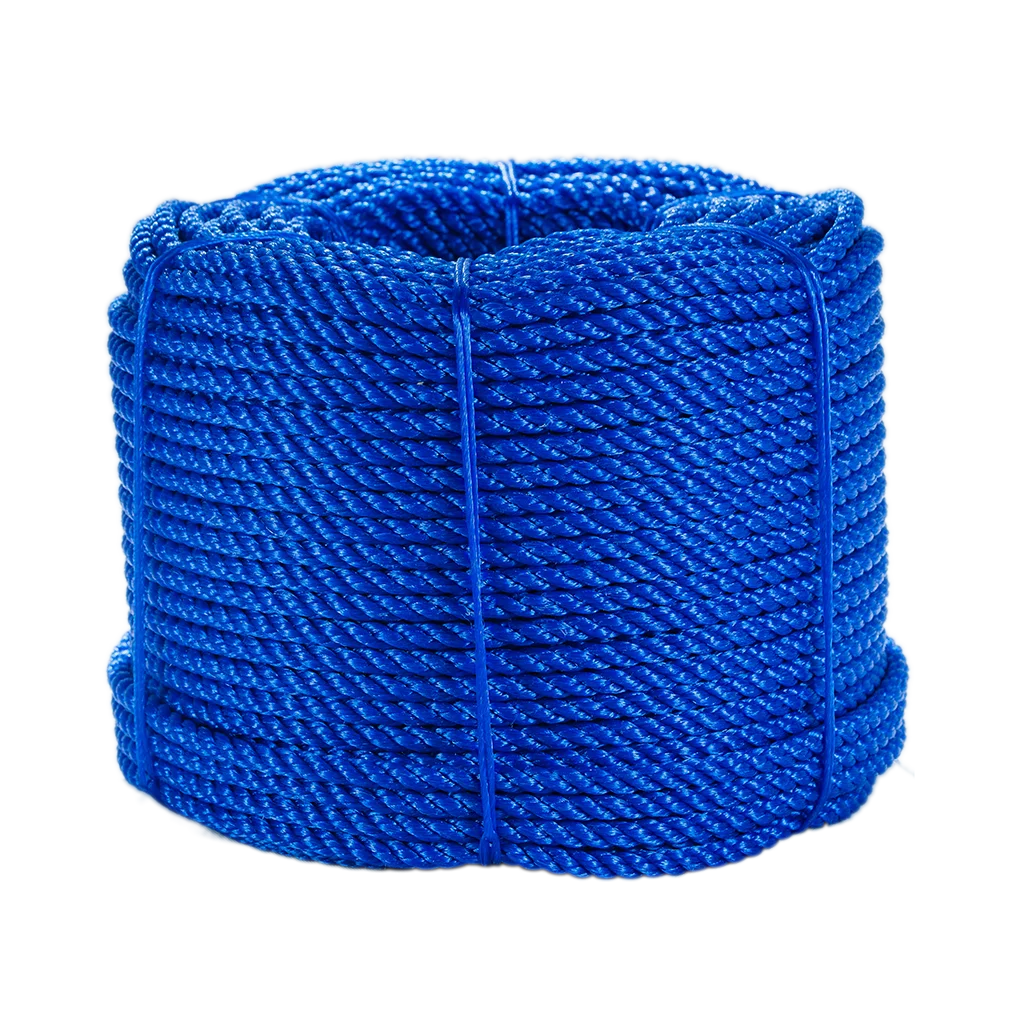 
 Синяя веревка из полиэтилена высокой плотности  
