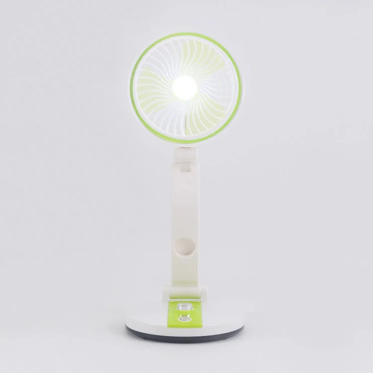 Wholesale Green LR-2018 Soft Light Student Desktop Silent Dormitory Telescopic Electric Standing Table Fans Air Coolers