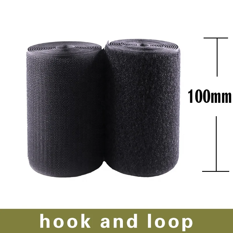 
The manufacturer produces and sells nylon hook and loop strap SEW ON Hook and Loop Fastener Tape Heavy Duty Sewing Hook Loop 