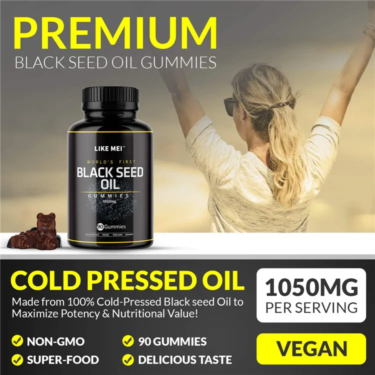 green heart healthy black seed gummies