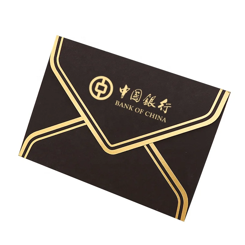 High Quality Kraft Paper Envelope with Wax Seal for Business Invitations and Wallet Letters