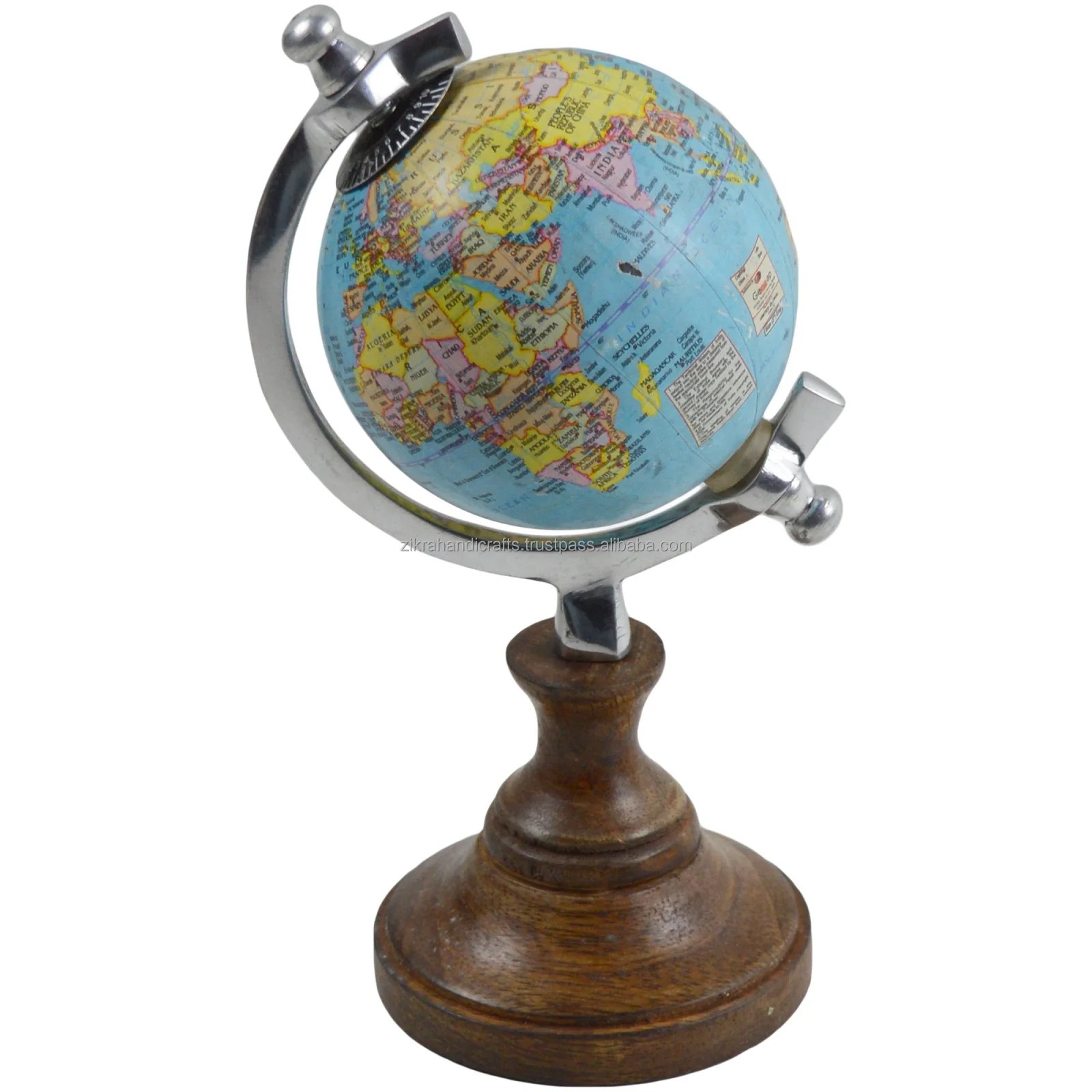 Combo Design World Map Globe With Factory Finishing Design Metal Tableware Globe For Office Lab And School Designs Geography