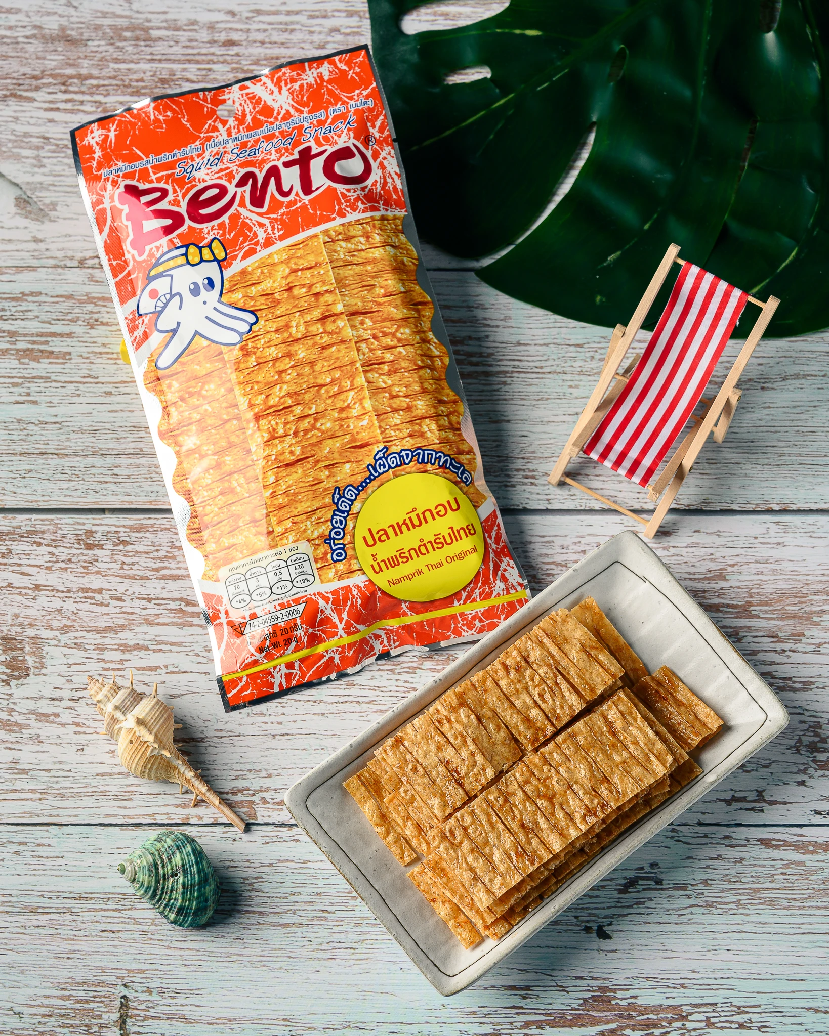 
Baked Snacks Style Bento-Seafood Snacks Squid (Thai Chilli Sauce) Export From Thailand 