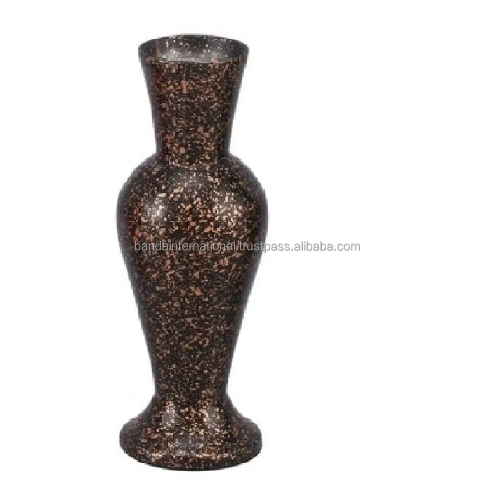 Hot Sale Flower Metal Vase For Wedding And Home Decoration Aluminium Tabletop Flower Pots