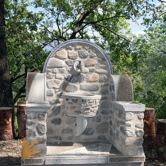 very  style  italian outdoor fountain miami ( d-g ) stonedilgroup local stone calabria maida home garden