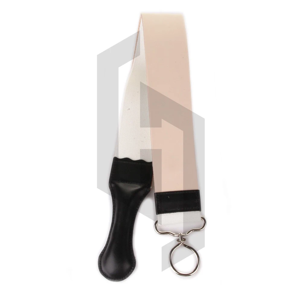 Single Layer Leather Razor Strop Shaving Sharpener Strap Barber Genuine Leather Straight Razor Sharpening Belt Thick