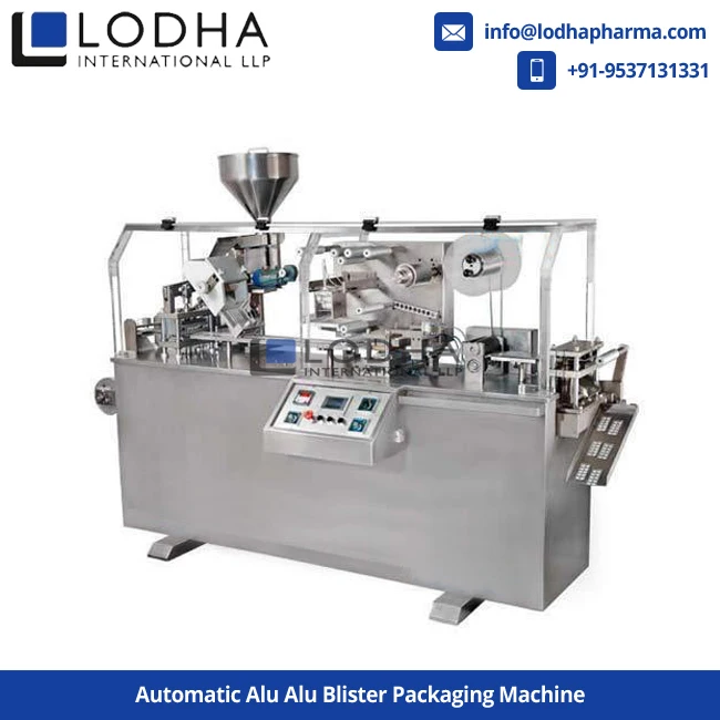  Автоматическая плоская комбинированная упаковочная машина для таблеток из алюминия и ПВХ