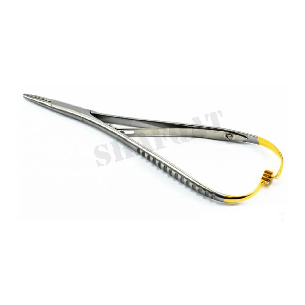 14 cm TC Mathieu Needle Holder Orthodontic Mathieu Plier Surgical Instrument Custom  Mathieu Needle Holders with Tungsten