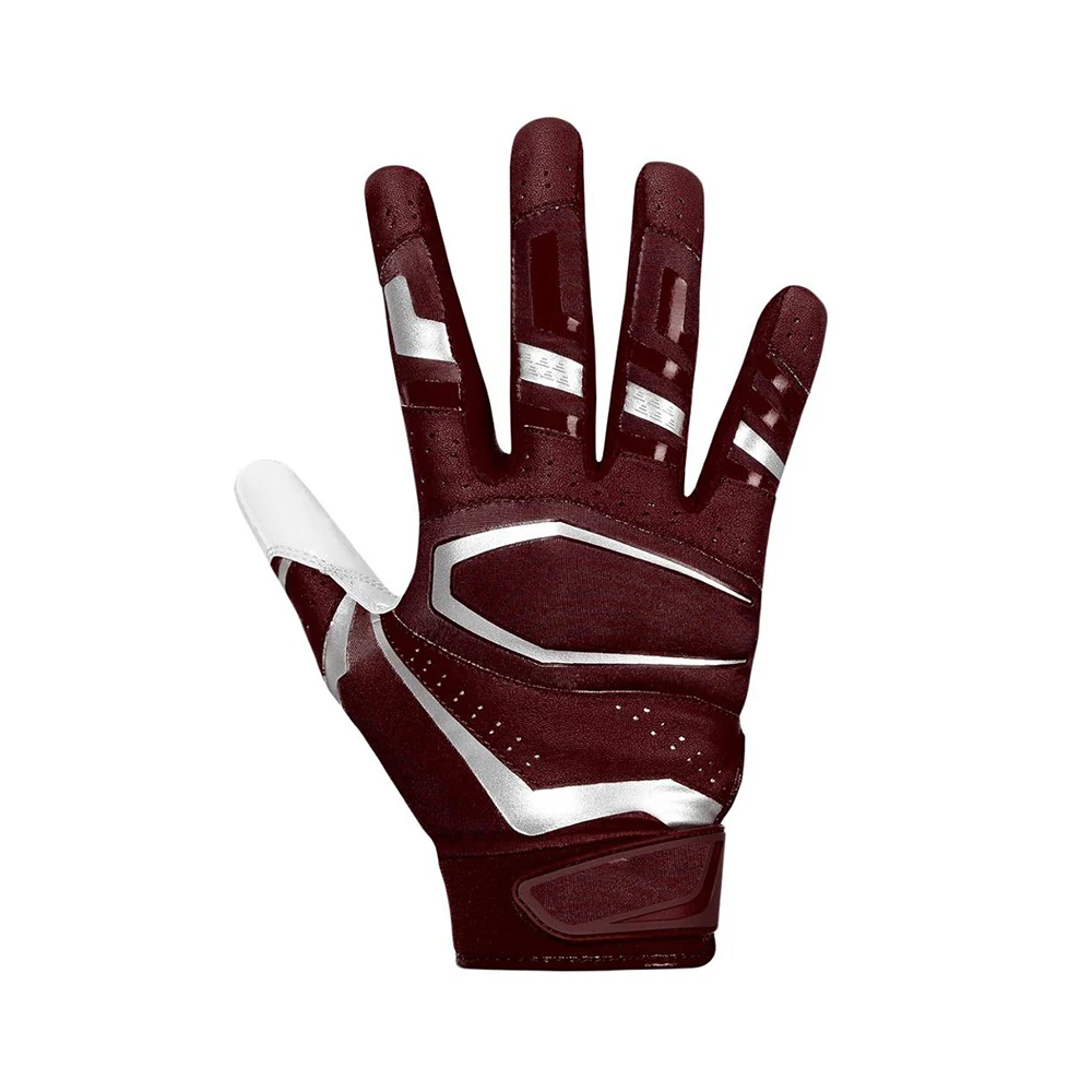 Premium Quality American Football Gloves made with 100% Leather Of Solid Pattern in Pakistan