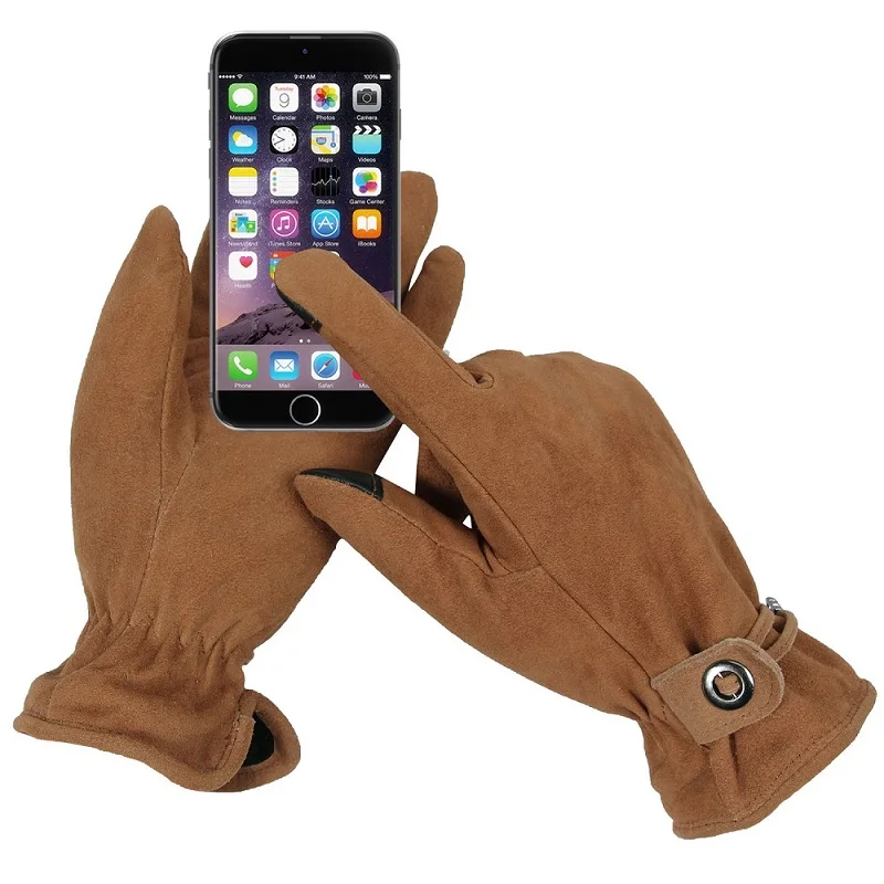  Customized Genuine Leather Driving Gloves For Men