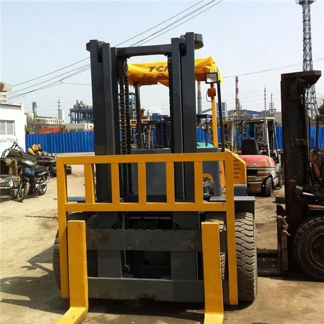 USED TCM FD80 Competitive Price 8t Diesel Powered Forklift Used forklift TCM 8T diesel tcm fd25 fd50 fd30 fd100 fd160