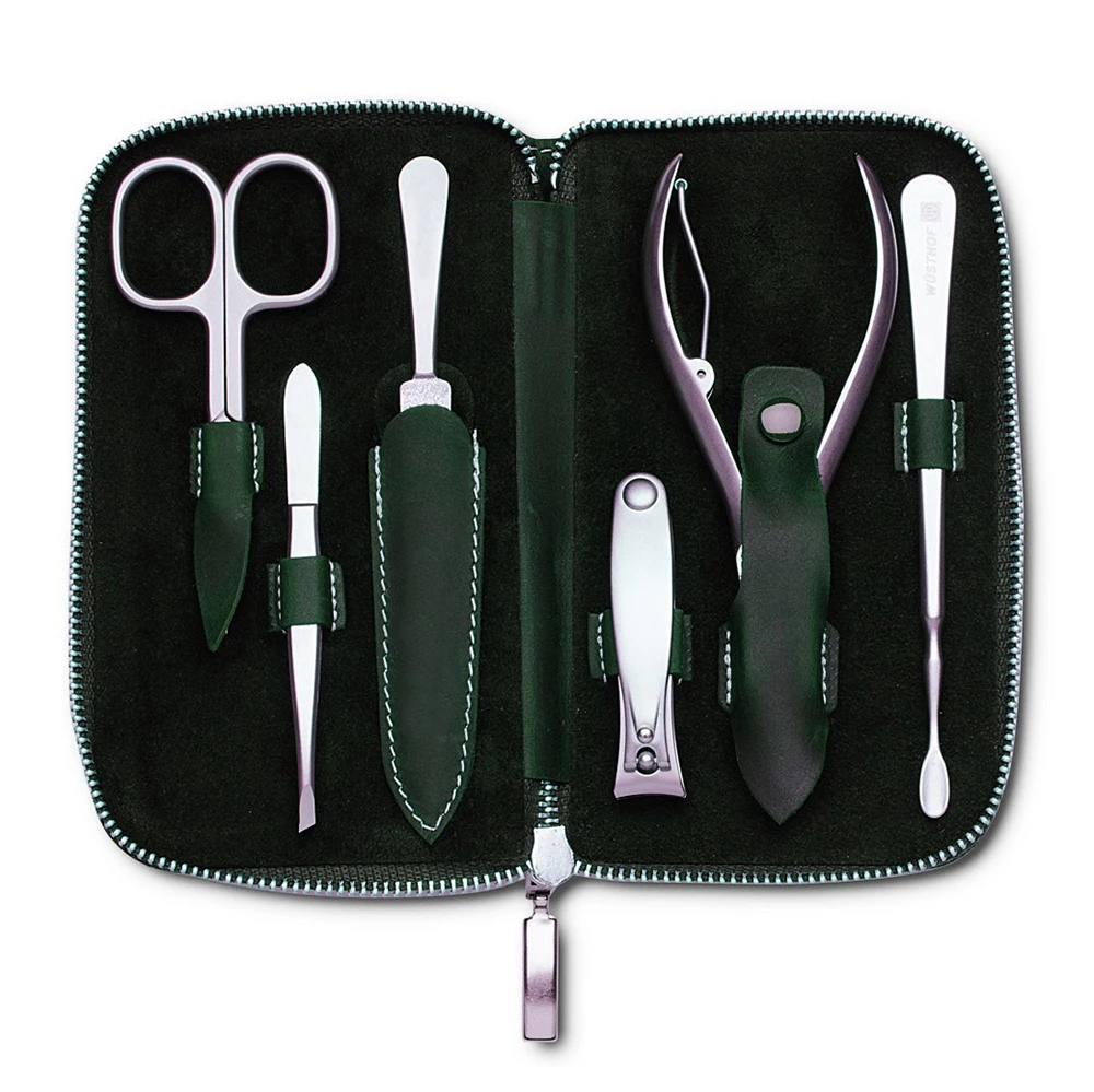 Pure stainless steel manicure and pedicure set reasonable price OEM service low MOQ durable manicure pedicure set